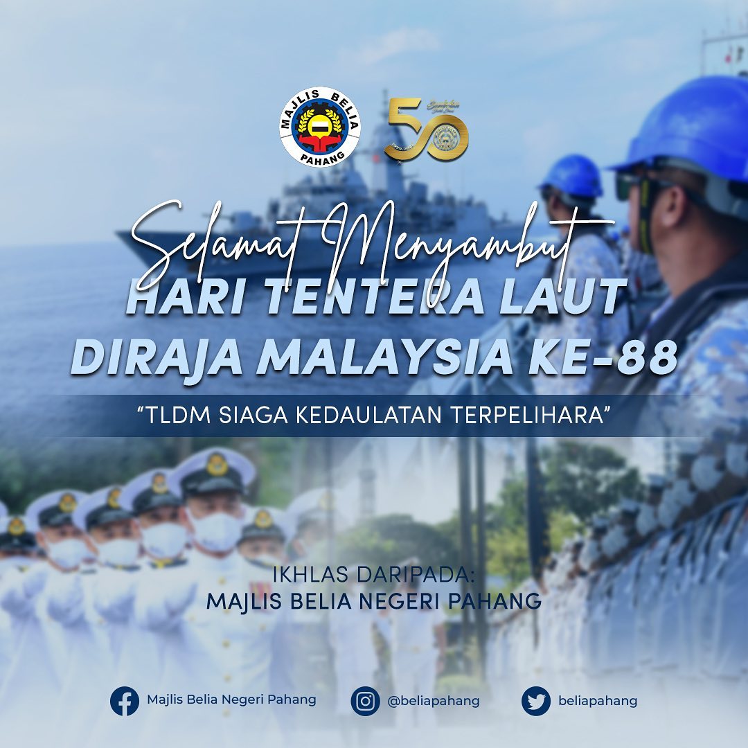 Selamat Menyambut Hari Tentera Laut Diraja Malaysia Ke-88 – Majlis ...